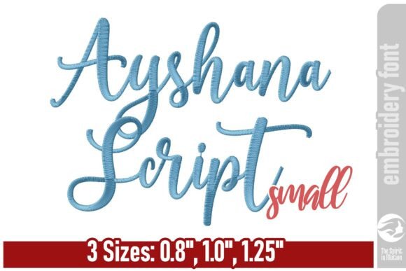 Ayshana Script Font - Small: An Embroidery Review