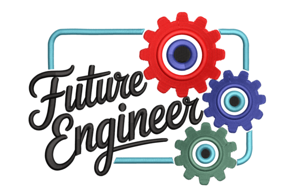 Future Engineer – Kids Gear: A Bold Choice for Holiday Embroidery