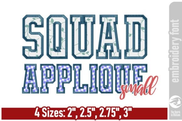 h1Squad Varsity Applique Font – Small Review for Real Embroidery Projects/h1
