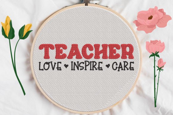 h1Teacher Love Inspire Care: A Craft Fair-Ready Embroidery Design Review/h1