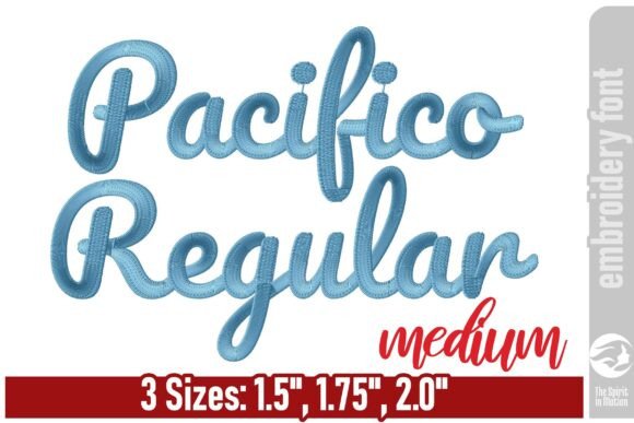 Pacifico Regular Embroidery Font - M: A Seasonal Designer’s Review