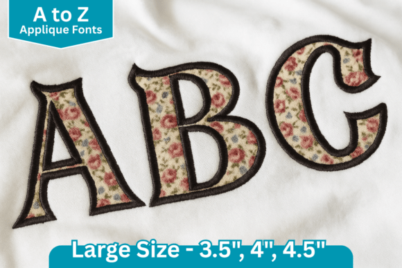 Royal Stitch Applique Embroidery Font: A Craft Fair Seller’s Design Review